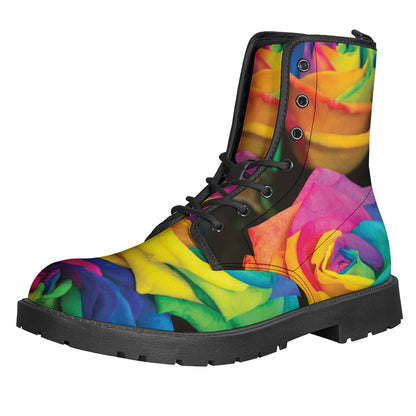 LGBT Pride Rainbow Roses Print Backpack