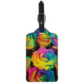 LGBT Pride Rainbow Roses Print Luggage Tag