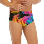 LGBT Pride Rainbow Roses Print Men's Briefs