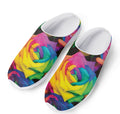LGBT Pride Rainbow Roses Print Mesh Casual Shoes