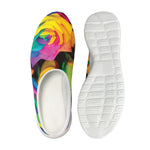LGBT Pride Rainbow Roses Print Mesh Casual Shoes