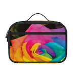 LGBT Pride Rainbow Roses Print Portable Lunch Bag