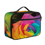 LGBT Pride Rainbow Roses Print Portable Lunch Bag