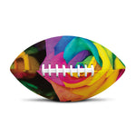 LGBT Pride Rainbow Roses Print Rugby Ball