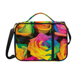 LGBT Pride Rainbow Roses Print Shoulder Strap Bible Bag