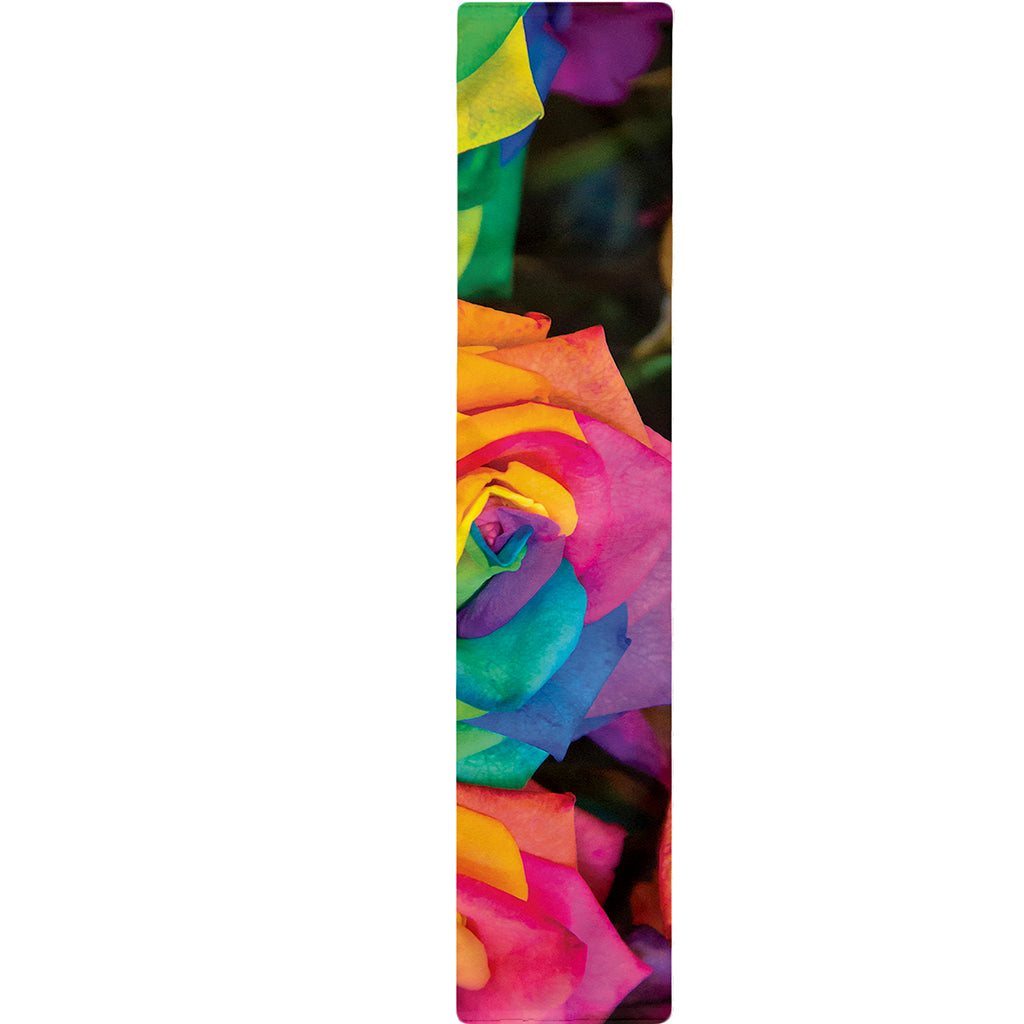 LGBT Pride Rainbow Roses Print Table Runner