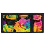 LGBT Pride Rainbow Roses Print Trifold Wallet