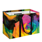 LGBT Pride Rainbow Roses Print Utility Tote Bag