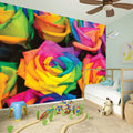 LGBT Pride Rainbow Roses Print Wall Sticker