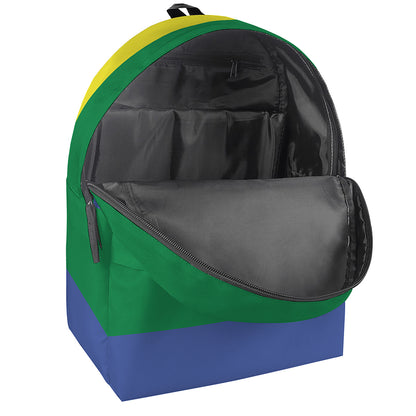 LGBT Pride Rainbow Striped Print Backpack