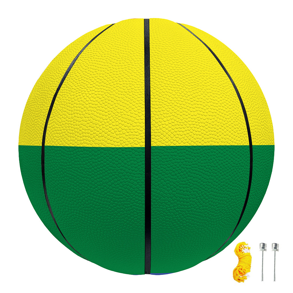 LGBT Pride Rainbow Striped Print Basketball