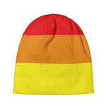 LGBT Pride Rainbow Striped Print Beanie