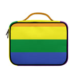 LGBT Pride Rainbow Striped Print Briefcase Bible Bag