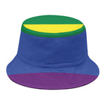 LGBT Pride Rainbow Striped Print Bucket Hat