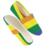 LGBT Pride Rainbow Striped Print Casual Shoes