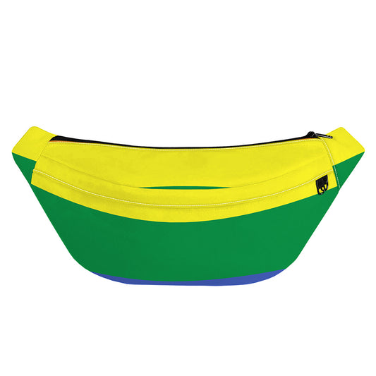 LGBT Pride Rainbow Striped Print Fanny Pack