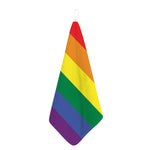 LGBT Pride Rainbow Striped Print Hand Towel