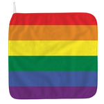 LGBT Pride Rainbow Striped Print Hand Towel