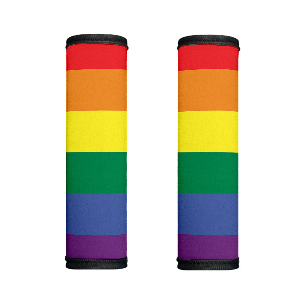 LGBT Pride Rainbow Striped Print Handle Covers