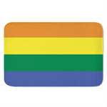 LGBT Pride Rainbow Striped Print Indoor Door Mat