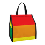 LGBT Pride Rainbow Striped Print Insulated Lunch Tote
