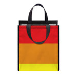 LGBT Pride Rainbow Striped Print Insulated Lunch Tote