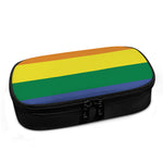 LGBT Pride Rainbow Striped Print Insulin Cooler Travel Case