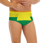 LGBT Pride Rainbow Striped Print Men's Briefs
