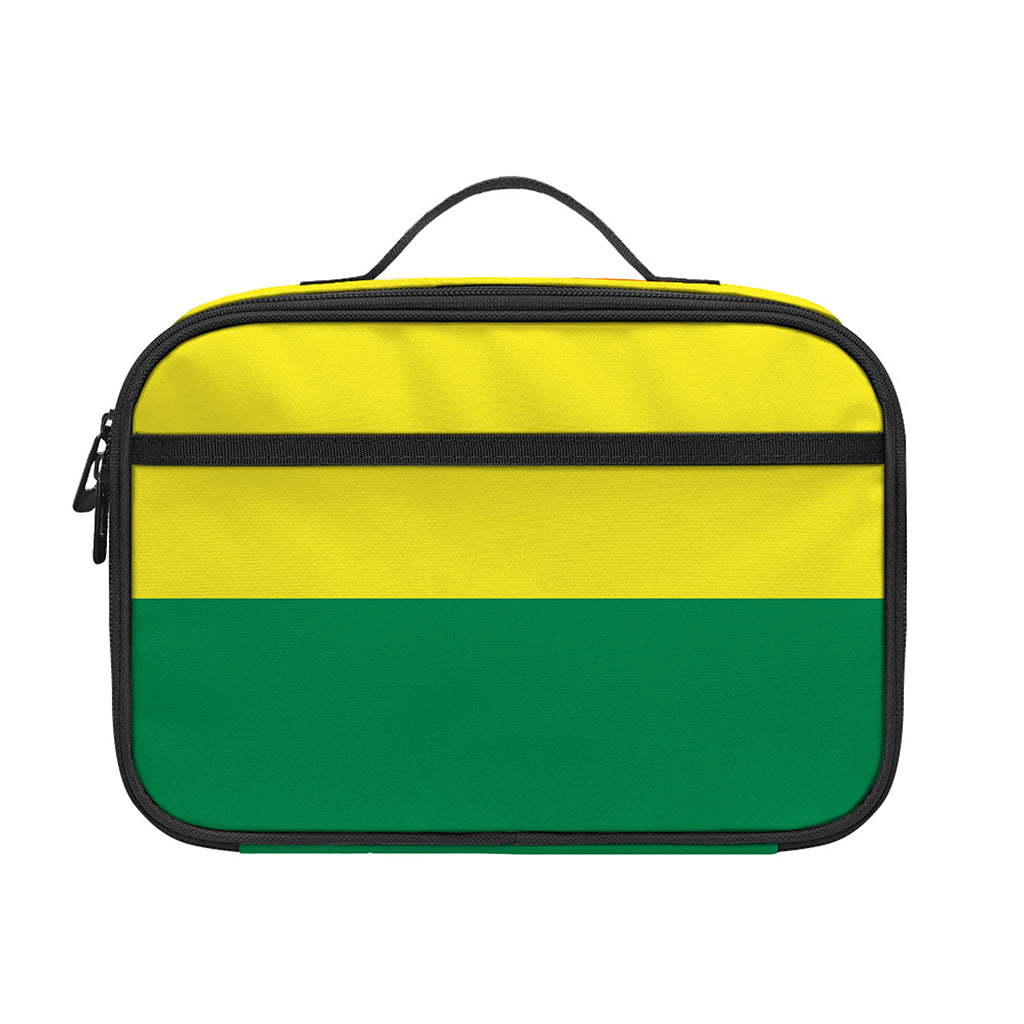LGBT Pride Rainbow Striped Print Portable Lunch Bag