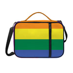 LGBT Pride Rainbow Striped Print Shoulder Strap Bible Bag