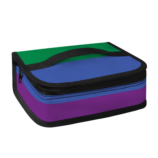 LGBT Pride Rainbow Striped Print Small Lunch Bag