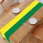 LGBT Pride Rainbow Striped Print Table Runner