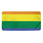 LGBT Pride Rainbow Striped Print Towel