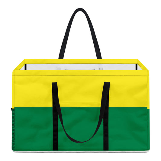 LGBT Pride Rainbow Striped Print Utility Tote Bag