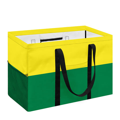 LGBT Pride Rainbow Striped Print Utility Tote Bag
