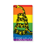 LGBT Rainbow Gadsden Flag Print Baby Crib Sheet