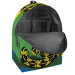 LGBT Rainbow Gadsden Flag Print Backpack