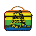 LGBT Rainbow Gadsden Flag Print Briefcase Bible Bag