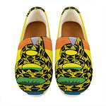 LGBT Rainbow Gadsden Flag Print Casual Shoes