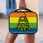 LGBT Rainbow Gadsden Flag Print Classic Bible Case