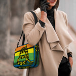 LGBT Rainbow Gadsden Flag Print Double Strap Bible Bag