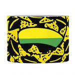 LGBT Rainbow Gadsden Flag Print Drum Lamp Shade