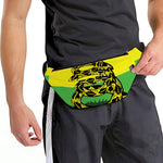 LGBT Rainbow Gadsden Flag Print Fanny Pack