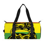 LGBT Rainbow Gadsden Flag Print Gym Bag
