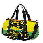 LGBT Rainbow Gadsden Flag Print Gym Bag