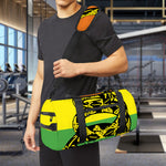 LGBT Rainbow Gadsden Flag Print Gym Bag