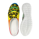 LGBT Rainbow Gadsden Flag Print Mesh Casual Shoes