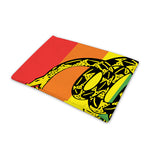LGBT Rainbow Gadsden Flag Print Pet Cooling Mat Cover