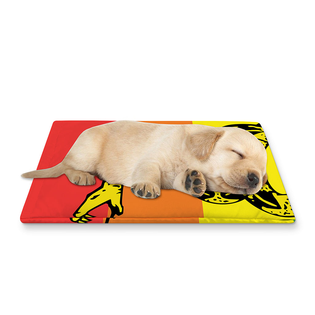 LGBT Rainbow Gadsden Flag Print Pet Cooling Mat Cover