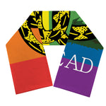 LGBT Rainbow Gadsden Flag Print Scarf